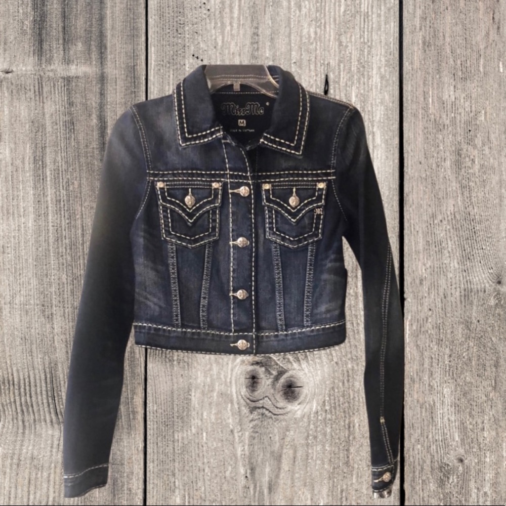 ❤️ Miss Me Jeans Denim Jacket M. New with tags.